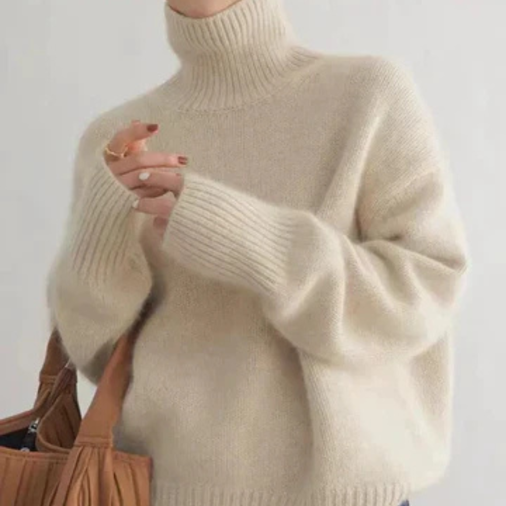 Margaret | Cozy Cashmere-Blend Turtleneck Sweater